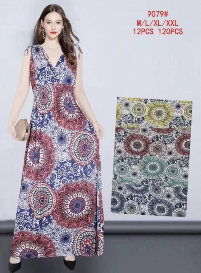 Sukienki damskie Roz M/L-XL/2XL, Mix Kolor Paczka 12 szt